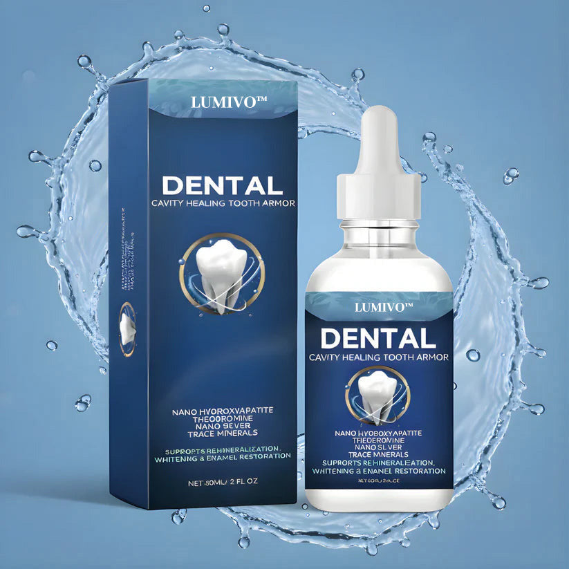 LUMIVO™ Advanced Enamel Repair & Whitening Kit (Includes Free LED Mirror)