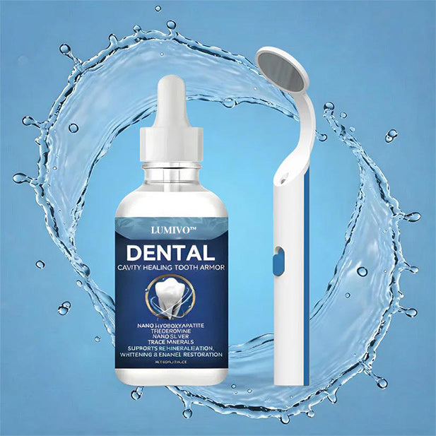 1x Teethdrops Serum+1x FREE LED Dental Mirror