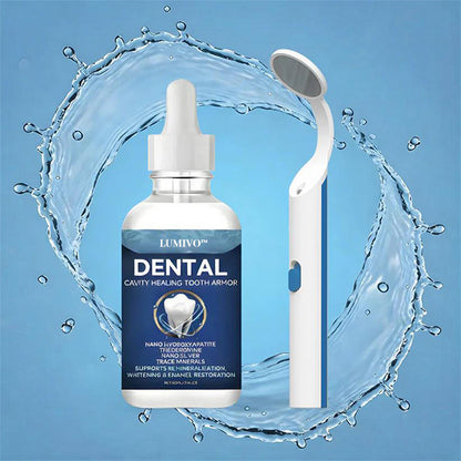 LUMIVO™ Advanced Enamel Repair & Whitening Kit (Includes Free LED Mirror)