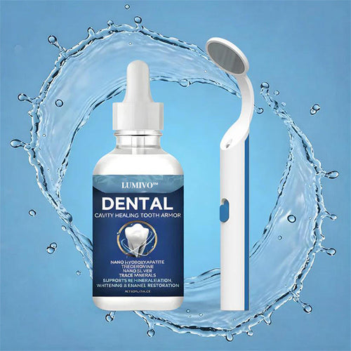 LUMIVO™ Advanced Enamel Repair & Whitening Kit (Includes Free LED Mirror)