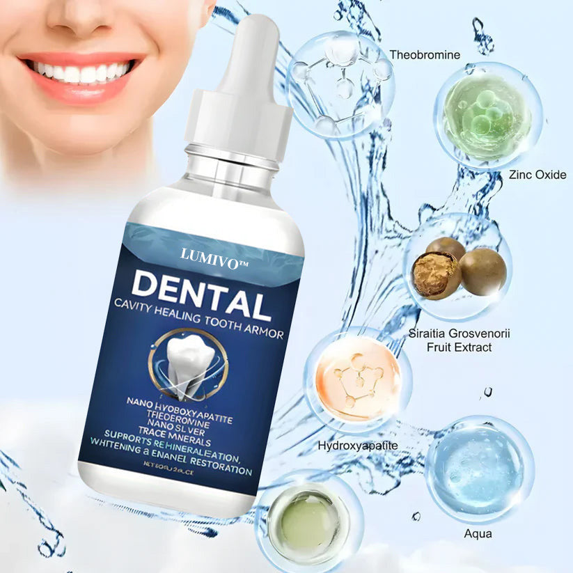 LUMIVO™ Advanced Enamel Repair & Whitening Kit (Includes Free LED Mirror)