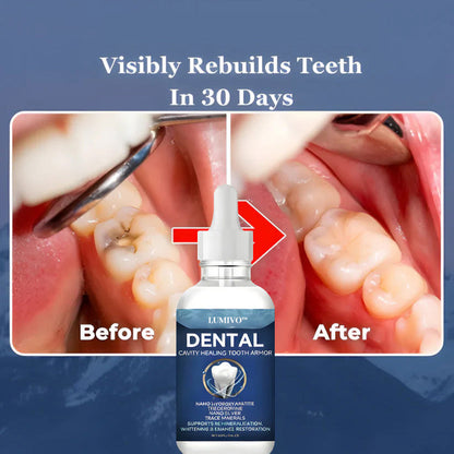 LUMIVO™ Advanced Enamel Repair & Whitening Kit (Includes Free LED Mirror)