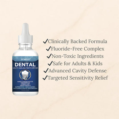 LUMIVO™ Advanced Enamel Repair & Whitening Kit (Includes Free LED Mirror)
