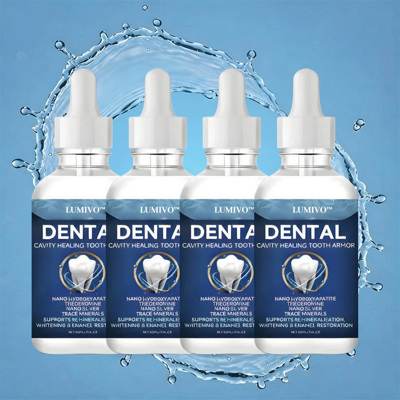 LUMIVO™ Advanced Enamel Repair & Whitening Kit (Includes Free LED Mirror)