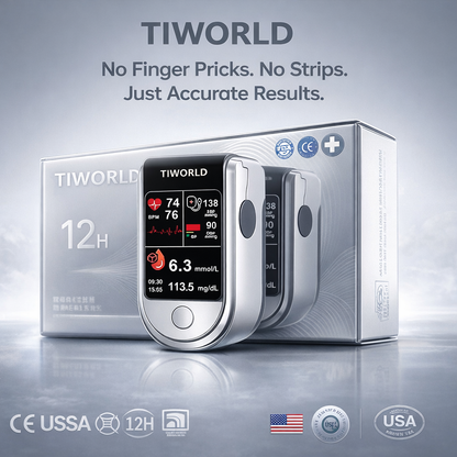🔥Final 3 Hours : 2026 New Year Special🏆Aurora Tech™ Non-Invasive Blood Glucose Meter 99.9% Accuracy （Mayo Clinic Recommended）