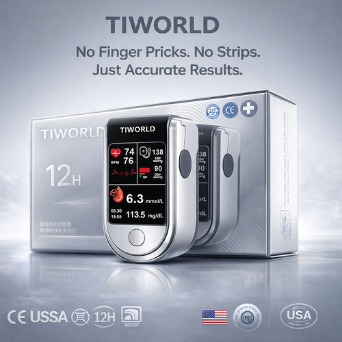 🔥Final 3 Hours : 2026 New Year Special🏆Aurora Tech™ Non-Invasive Blood Glucose Meter 99.9% Accuracy （Mayo Clinic Recommended）