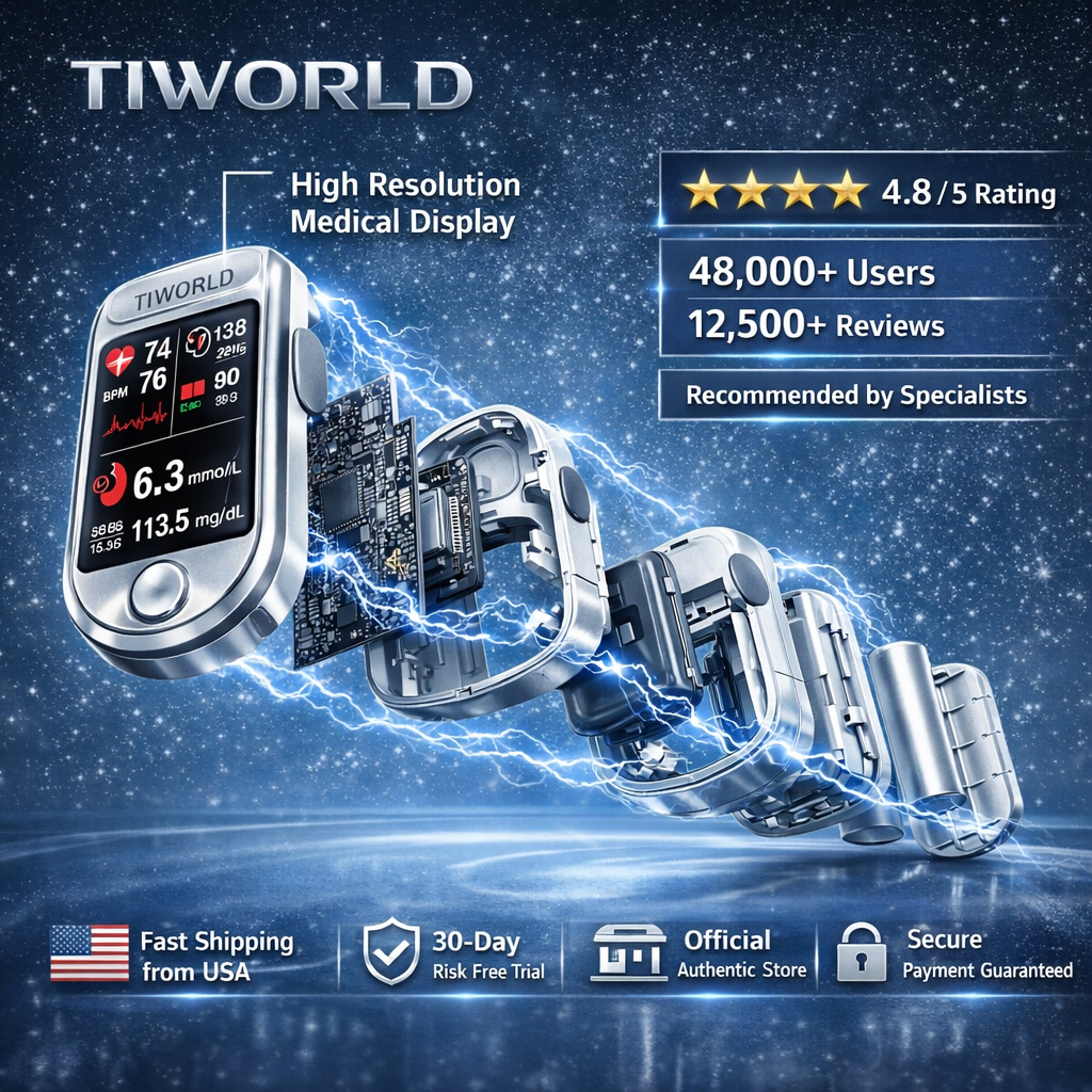 🔥Final 3 Hours : 2026 New Year Special🏆Aurora Tech™ Non-Invasive Blood Glucose Meter 99.9% Accuracy （Mayo Clinic Recommended）